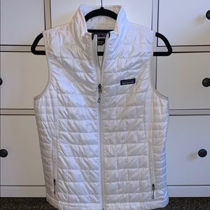 White Patagonia Vest